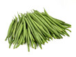 © ExQuisine - Vegetables - Green Kenyan Beans on white Background