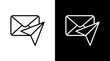 © Xinjue - Send Message  White Icon Set Design