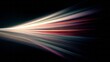 © YOUR - Streaks of light radiate dynamically across a dark background in a display of abstract motion.