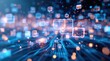 © rookielion - AI chatbot conversation bubbles forming digital pathways