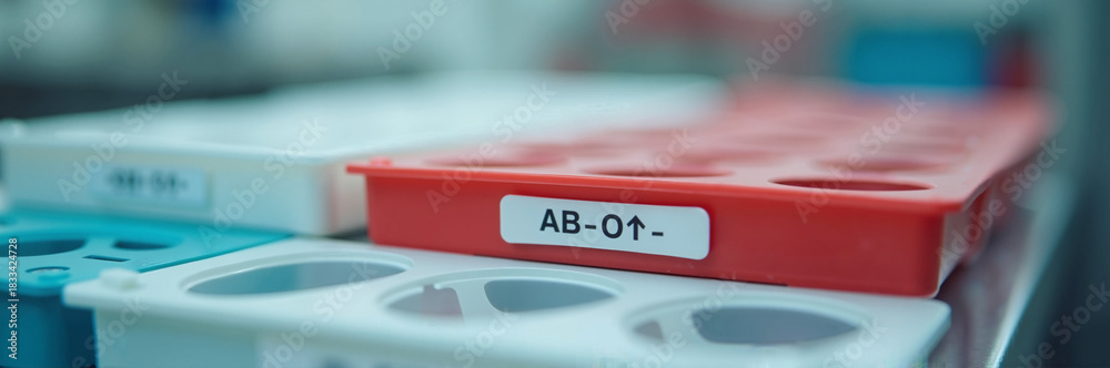 Sample Test Tray Lab Laboratory trays sitting on lab table, ready for scientific research ...