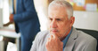 © peopleimages.com - CEO, planning and man in office, ambitious or vision for investment opportunity, thinking or serious. Corporate, investor and mature person with ideas for business growth, coworking and reflection
