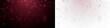 © Russell Edwards  - Red Bokeh, glitter dust overlay bokeh effect on a transparent PNG background, bokeh background, red particles, february 14, valentine's day