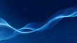 © Dirk - abstract blue background with a glowing light effect and wavy line. design element for technology, science, or digital communication concepts. Dark blue background. abstract wave banner template,  cop