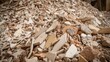 © suyu - High-angle full-frame view of demolition rubble with broken tile, debris, ceramic, construction waste and fragments showing damage, rough material texture, destruction, renovation and cleanup concepts
