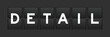 © bankrx - Black color analog flip board with word detail on gray background