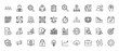 © PixeloAI - Business and human resources line icon set. Vector pictograms of teamwork, strategy, finance, recruitment, management, hierarchy, target, growth, thin outline illustration.