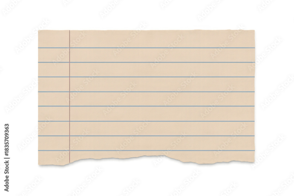 Line Paper Old Ripped Torn old lined paper, perfect for writing notes or adding a vintage ...