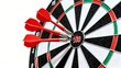 © nisaul - Business Goal Precision: Darts in the Center of the Dartboard