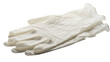 © James - Pair of latex gloves isolated PNG on transparent background, medical examination safety equipment for healthcare and protection
