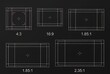 © QITIAN - Ultimate Guide to Video Aspect Ratios: 4:3, 16:9, 1.85:1, 2.35:1 Frame Dimensions