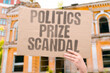 © AndriiKoval - 'Politics Prize Scandal' Partisan influences spark controversy. POLITICS. PRIZE. SCANDAL. PARTISAN. CONTROVERSY.