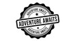 © Artist - Adventure Awaits Vintage Style Emblem