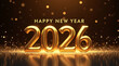 © Narayan - New year 2026 celebration banner, 2026 new year greeting design
