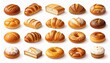 © xrts7s - Bread and Bakery Food Icon Set Illustration
