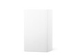 © pornchai - Vertical white cardboard box mockup. Cosmetic or medicine packaging. PNG transparent.