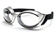 © tuly - Futuristic silver goggles designed with sleek rounded frame high resolution picture
