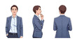 © Jonmart - Professional Business People in Formal Attire Engaged in Conversation