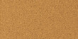 © Buch&Bee - Cork board pattern background. Realistic cork surface texture with small irregular fragments tightly packed in a random arrangement. Vector textured cork bulletin or announcement pinboard backdrop