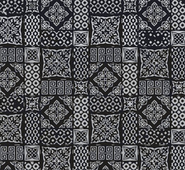  patchwork floral pattern with paisley and indian flower motifs. damask style pattern for textile and decoration,ikat pattern