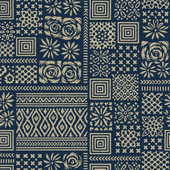  Modern and Original dip dye, tie dye, batik and shibori pattern on white canvas in high resolution
