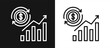 © SU - Economic Recovery Outline style In White And Black Background