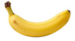 © Meherunnahar - Vibrant yellow banana isolated on fresh fruit healthy snack food transparent background