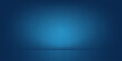 © firman - blue background, abstract wall studio room, can be used to present your product