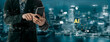 © InfiniteFlow - A concept of a global AI platform providing integrated business solutions. This central intelligence powers worldwide operations, from data analysis and automation to innovation. Fermion