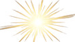 © Abbas - Brilliant golden starburst light effect radiating intense bright energy across a for dramatic visual impact and design overlays on transparent background