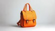 © Tuly - Trendy orange carry bag with adjustable shoulder strap high resolution picture