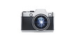 © Porina Akter - Vintage rangefinder camera with lens flare isolated on transparent background