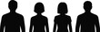 © Icon Stock - people silhouette group icon set of diverse human figures