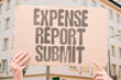 © AndriiKoval - 'Expense Report Submit' Employees seek reimbursement. EXPENSE. REPORT. SUBMIT. EMPLOYEES. REIMBURSE.