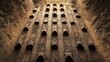 © maul - A Great Mosque of DjennÃ© style mud-brick mosque, the adobe appearing as living, breathing earth with subtle movements
