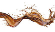 © lotus_studio - Dynamic Cola Splash in Motion on White Background