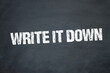 © magele-picture - Write it down