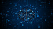 © Natt - Circuit board of computer neural network or electronic artificial intelligence. Brain circuit technology. modern technology innovation concept background