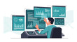 © PRISTA - Analytics dashboard visualization for data driven decisions with interactive graphical interface
