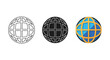 © MST - Global network icons representing international connectivity