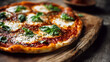 © Aryan - Classic Italian Margherita Pizza with Thin Crust - Traditional Neapolitan Cuisine