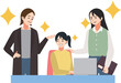 © 桜 花見 - Business Teamwork and Collaboration of Women / Trabajo en Equipo y Colaboración Empresarial Femenina / Trabalho em Equipe e Colaboração Empresarial Feminina