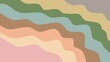 © MZUCHRIAL - Wavy pastel desogn art background