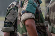 © Reflexpixel - French soldier working in camouflage uniform, french army