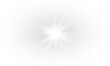 © Pixora_light - Lens flare sunlight effect with optical rings and bright rays. Stock vector illustration on transparent background.