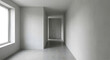 © mukarram - Minimalist Apartment Corridor With Soft Natural Daylight