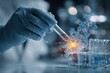 © Ifti Digital - Scientists conducting genetic research in a laboratory with advanced technology during a focused experiment on molecular interactions