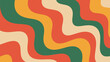 © Abdul - Vibrant wavy lines in orange, green, and yellow hues