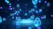 © MHS-AI - Secure digital communication network with encrypted emails and documents