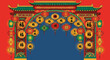 © Miu Studio - Festive Lunar New Year Entrance Arch with Lanterns Illustration